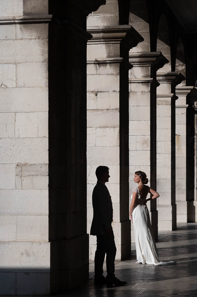 Photo de mariés lors de leur séance couple day after dans les landes, photographie de mariage